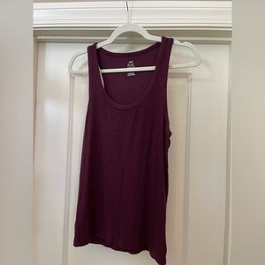 Aerie Real Soft wine colored tank top